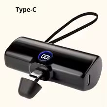 Fast Charging Power Bank Portable Charger External Battery Pack for iPhone Android LED Digital Display 5000mAh Mini Powerbank