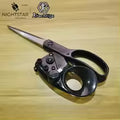 New Professional Laser Guided Stainless Steel Scissors for Home Crafts Fabric Sewing Scissors Straight Cut Quick Cutting