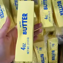 New Butter Stick Fidget Toys Squishy Elastic Cheese Stick Funny Decompression Stress Anxiety Relief Game Squeeze Prank Toy