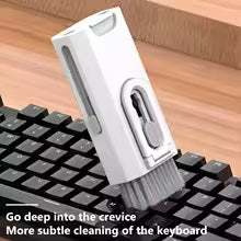 8 in 1 Computer Keyboard Cleaner Kit Brush for Airpods Headset Phone Earphones Cleaning Tool with Keycap Puller